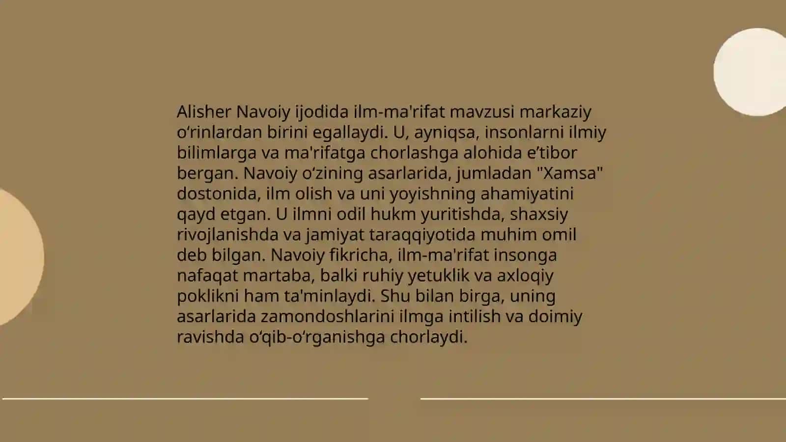 Alisher Navoiynig pedagogik qarashlari 4