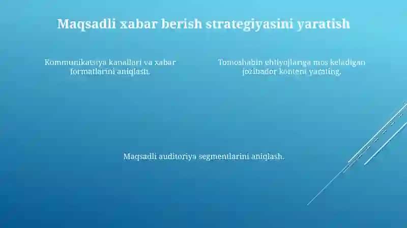 Fazoda moʻljalga olishni shakllantirish vazifalari 4