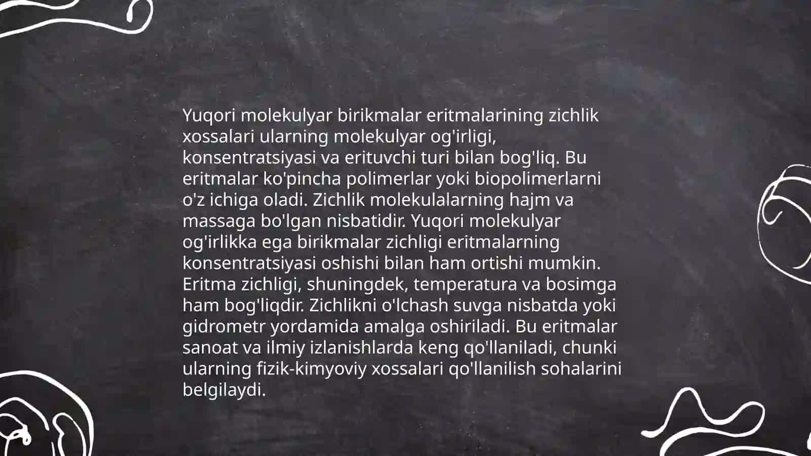 Yuqori molekular birikmalar eritmalarining xossalari 4