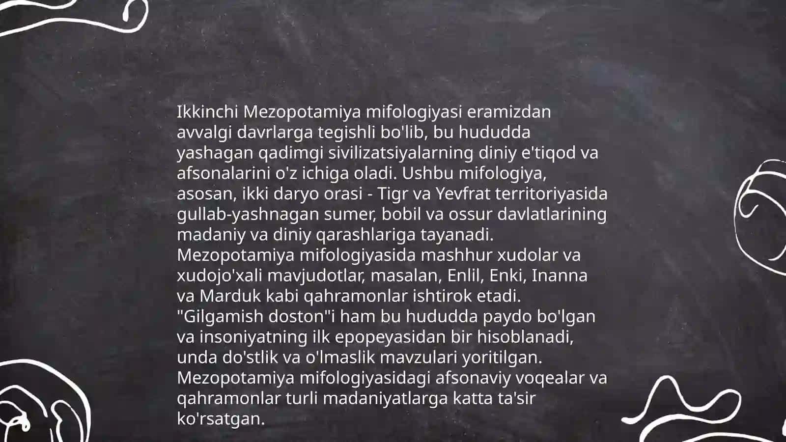 Qadimgi sharqda asotiriy tasavvurlar va falsafiy bilimlarning paydo bo'lishi 4