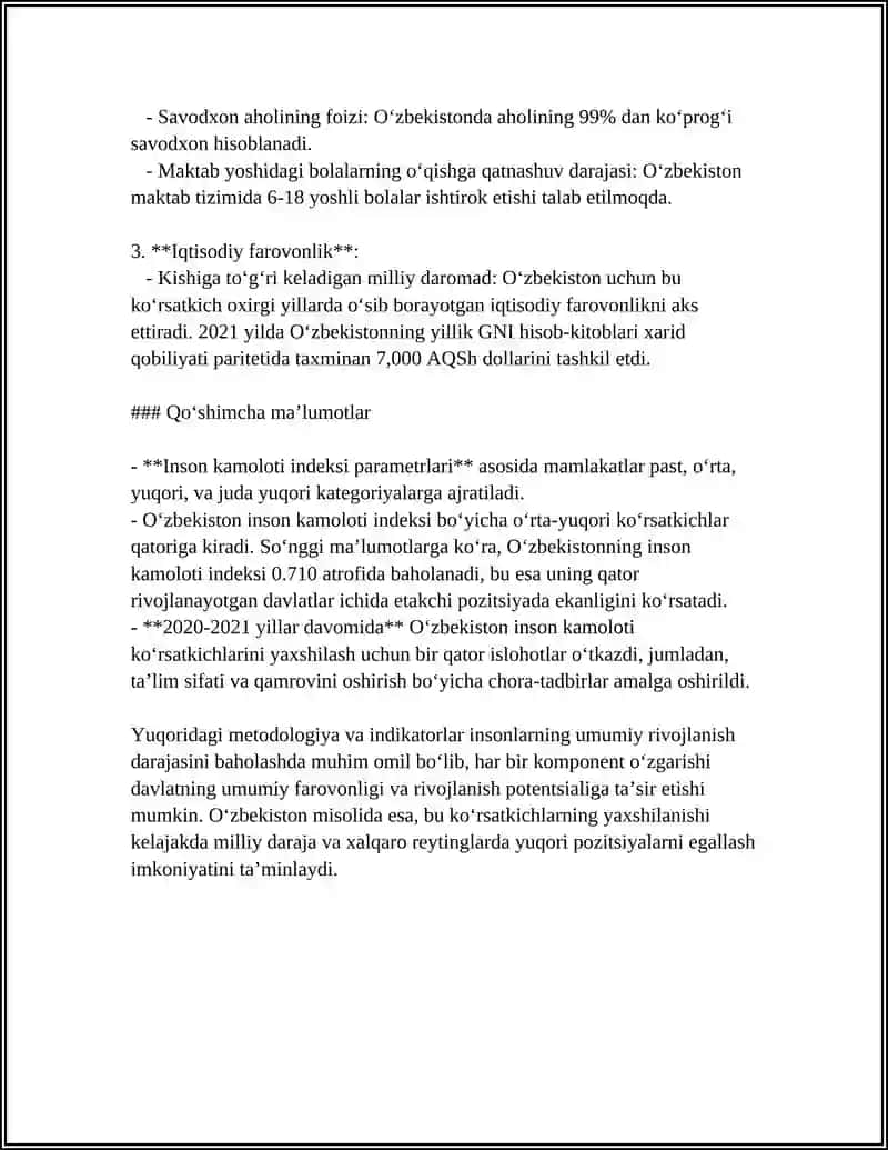 INSON KAMOLOTI INDEKSI 4
