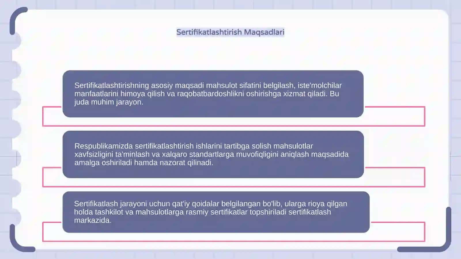 Sertifikatlashtirish ishlari va sertifikat berish qoidalari 4