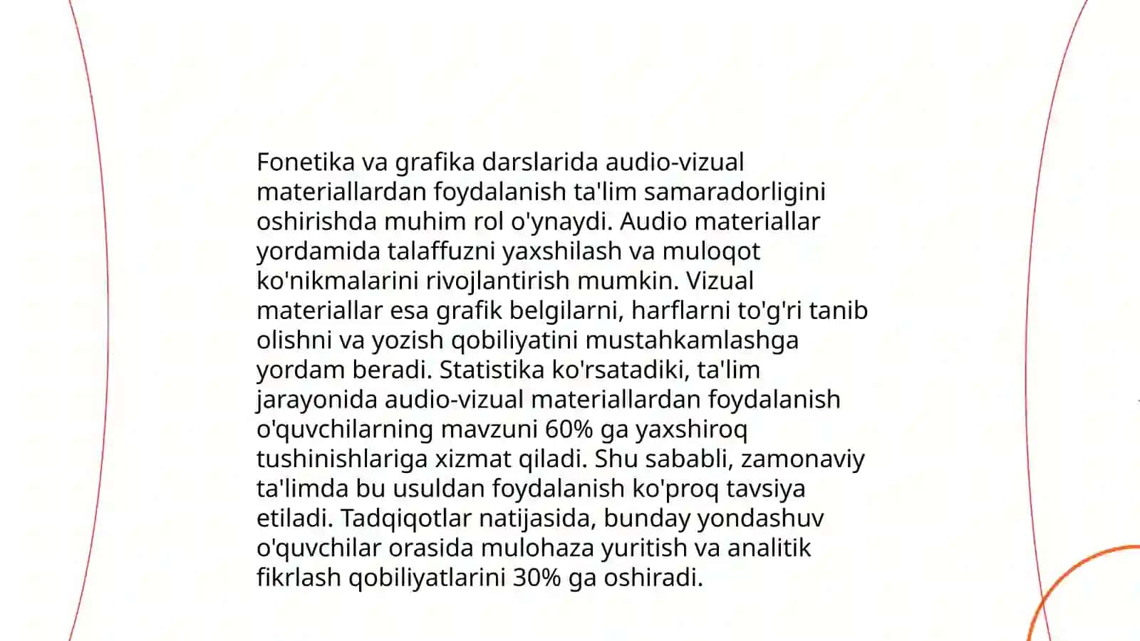 Fonetika va grafika asoslarini o‘rganishda pedagogik texnalogiyalarni qo‘llash 4
