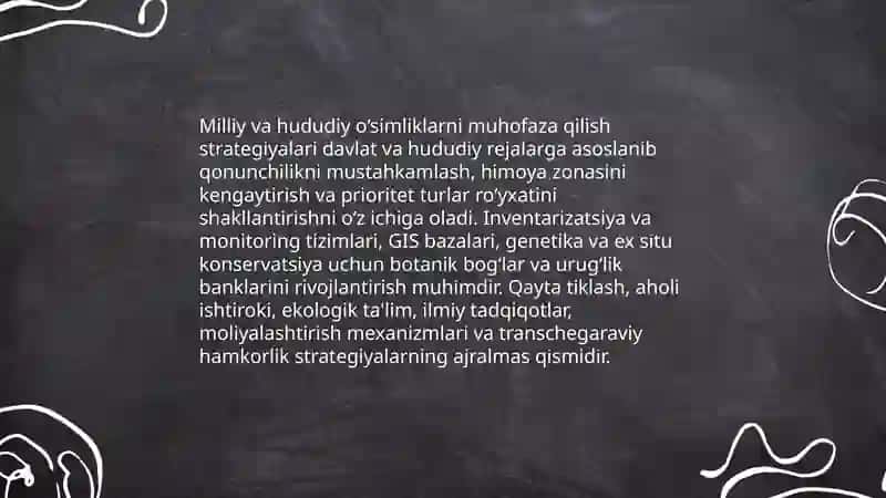 O‘zbekiston o‘simliklarini muhofaza qilishning huquqiy asoslari 4