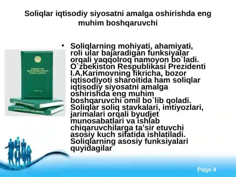 MAKROIQTISODYOT FANIDAN TAYORLAGAN MUSTAQIL ISHI 4