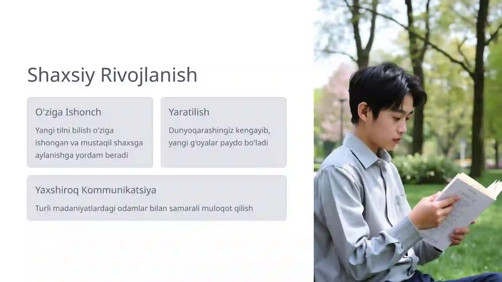 Yoshlar Yetakchisining 9-Vazifasi: Jahon Tilini Egallash 4