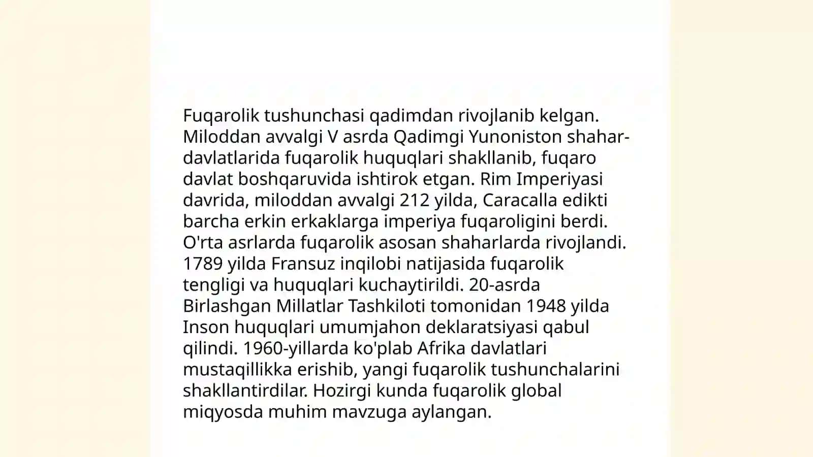 Oʻzbekistonda fuqarolik va uning konstitutsiyaviy asoslari 4