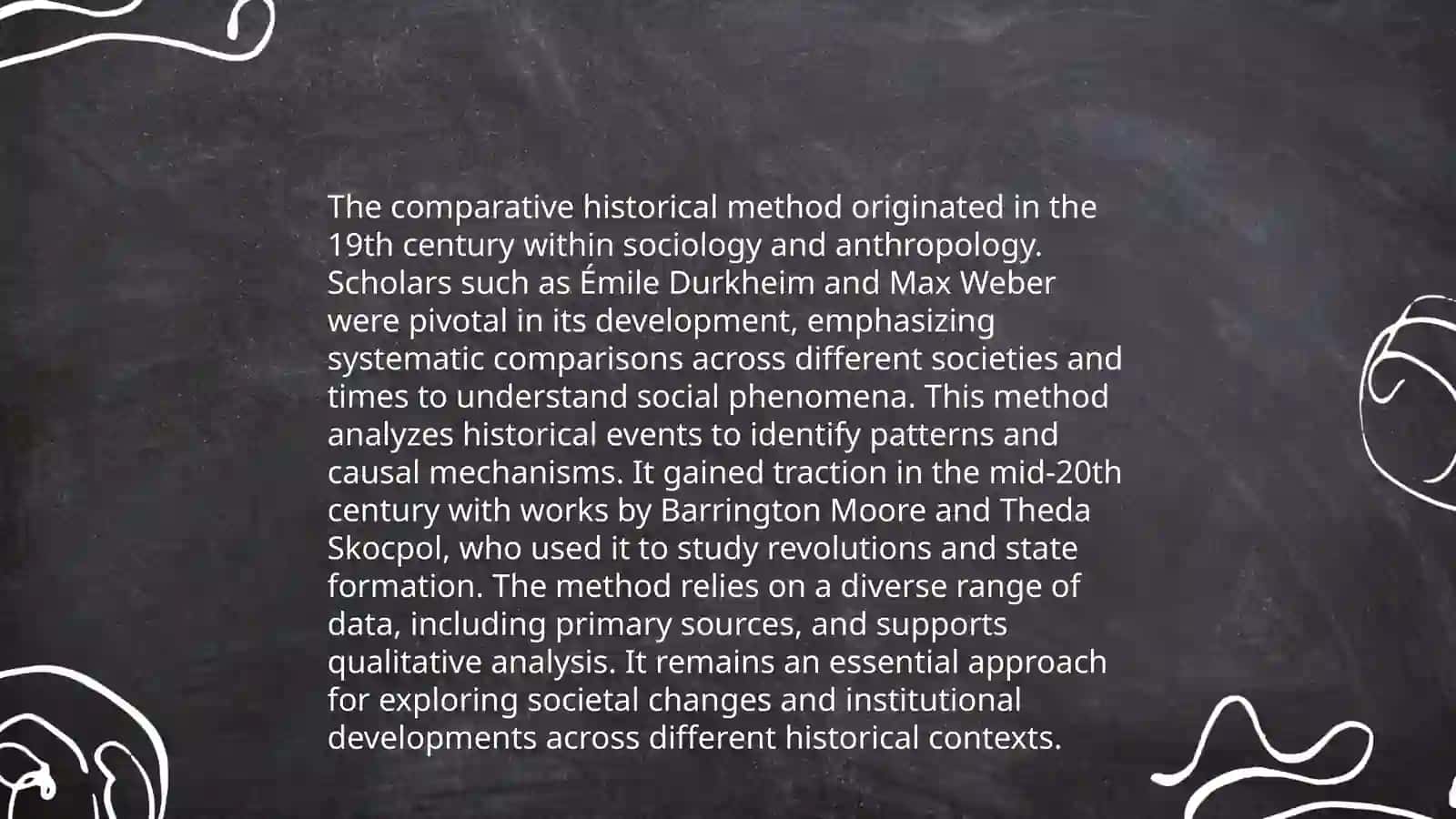 Comparative historical method 4