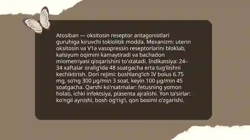 Oksitosin va oksitosin agonistlari 4