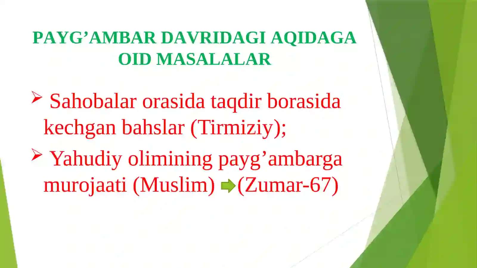 SAHOBALAR DAVRIDA AQIDAGAOID HOLAT 4