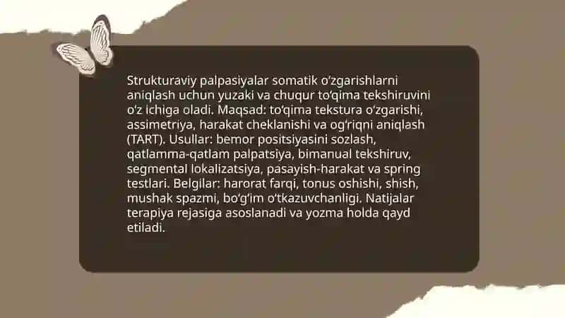 Osteopatiyada tashxislash sinamalari va davolash moxiyati 4