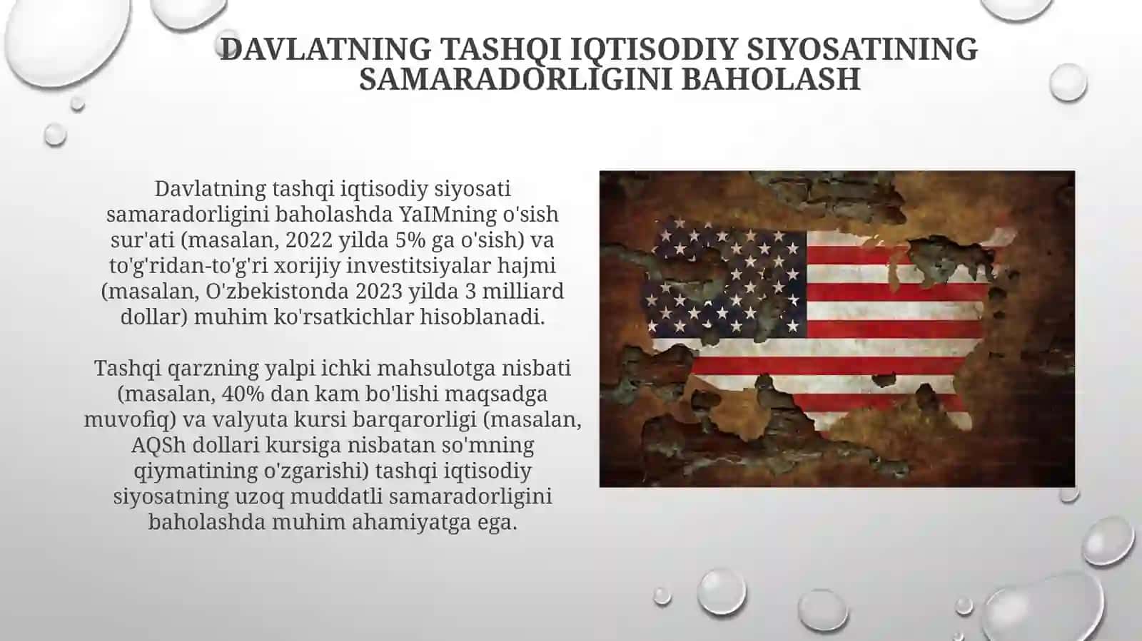 Davlatning tashqi iqtisodiy siyosati va uning tarkibiy qismlari 4