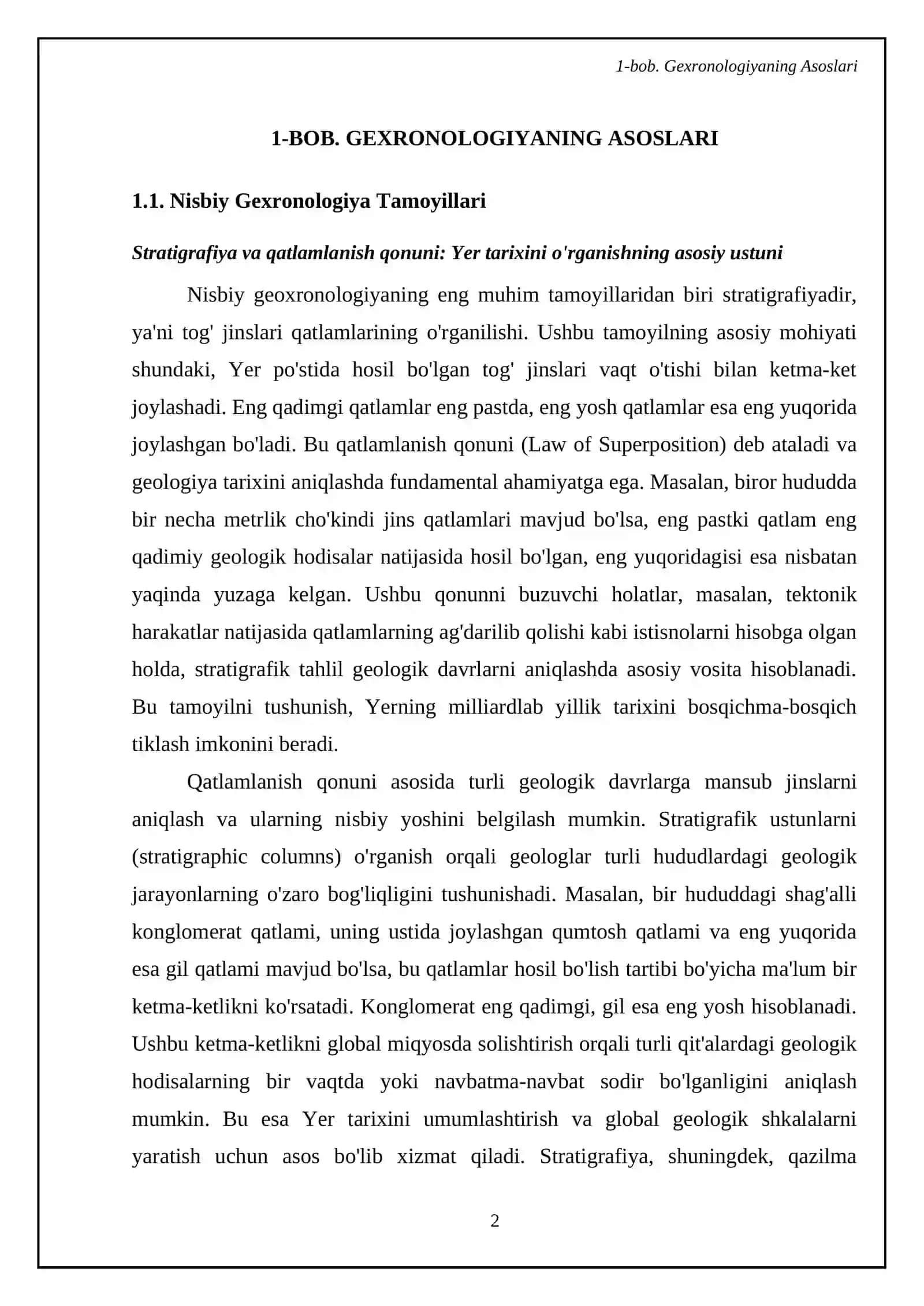 Nisbiy va mutlaq gexronologiya 4
