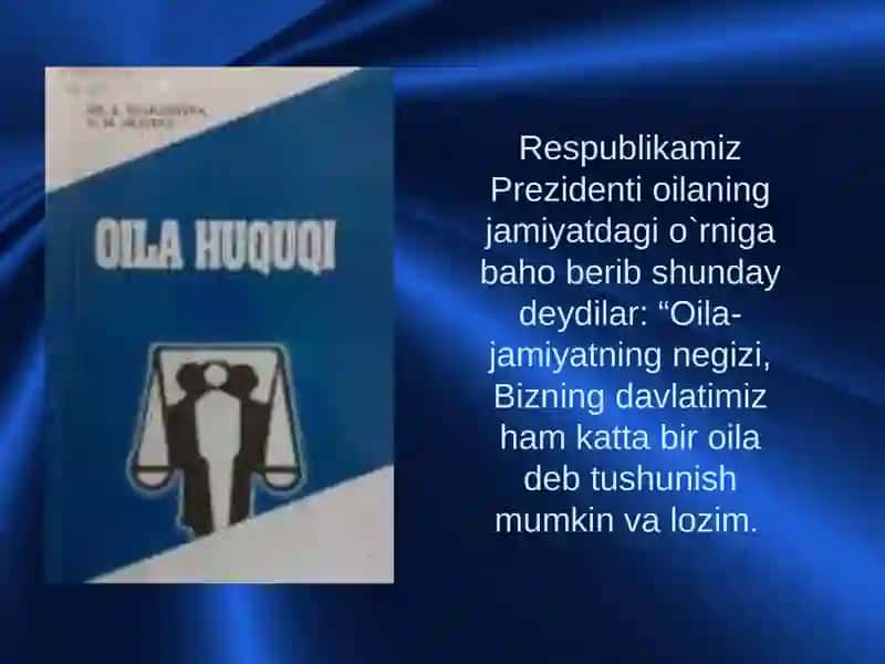 OILA HUQUQI TUSHUNCHASI 4