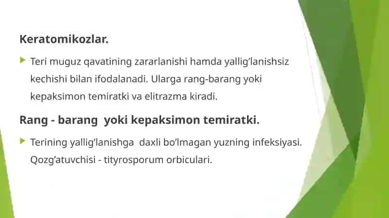 Terining Zamburug'li Infeksiyalari 4