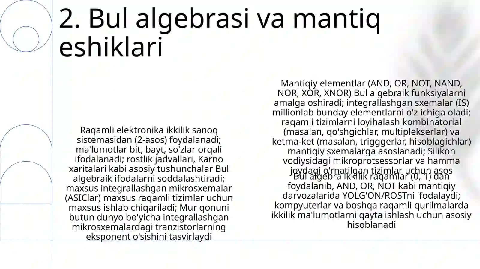 Raqamli va AT fanining asosiy tushunchalari 4