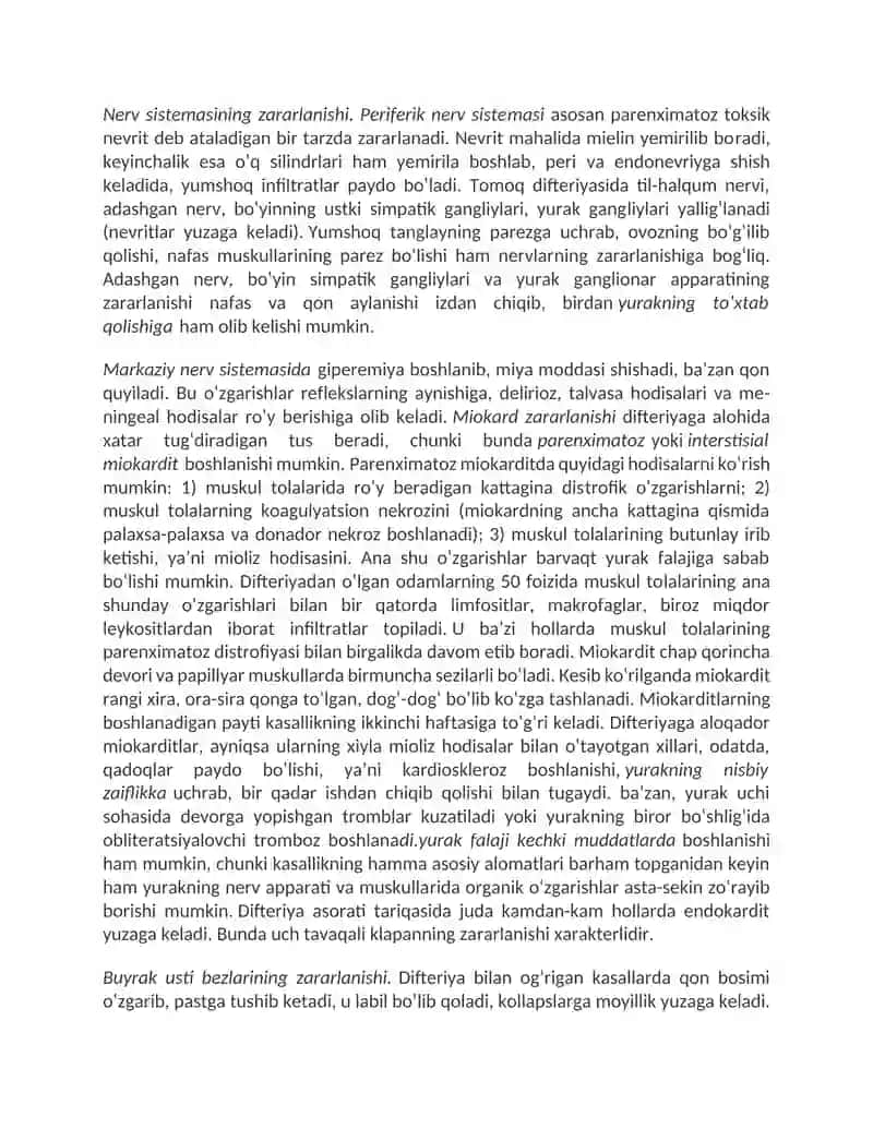 Bakterial infeksiyalar (stafilokokk  va  streptokokk infeksiyalari, difteriya, meningokokk  infeksiyasi). Sil. Zaxm. Sepsis. 4