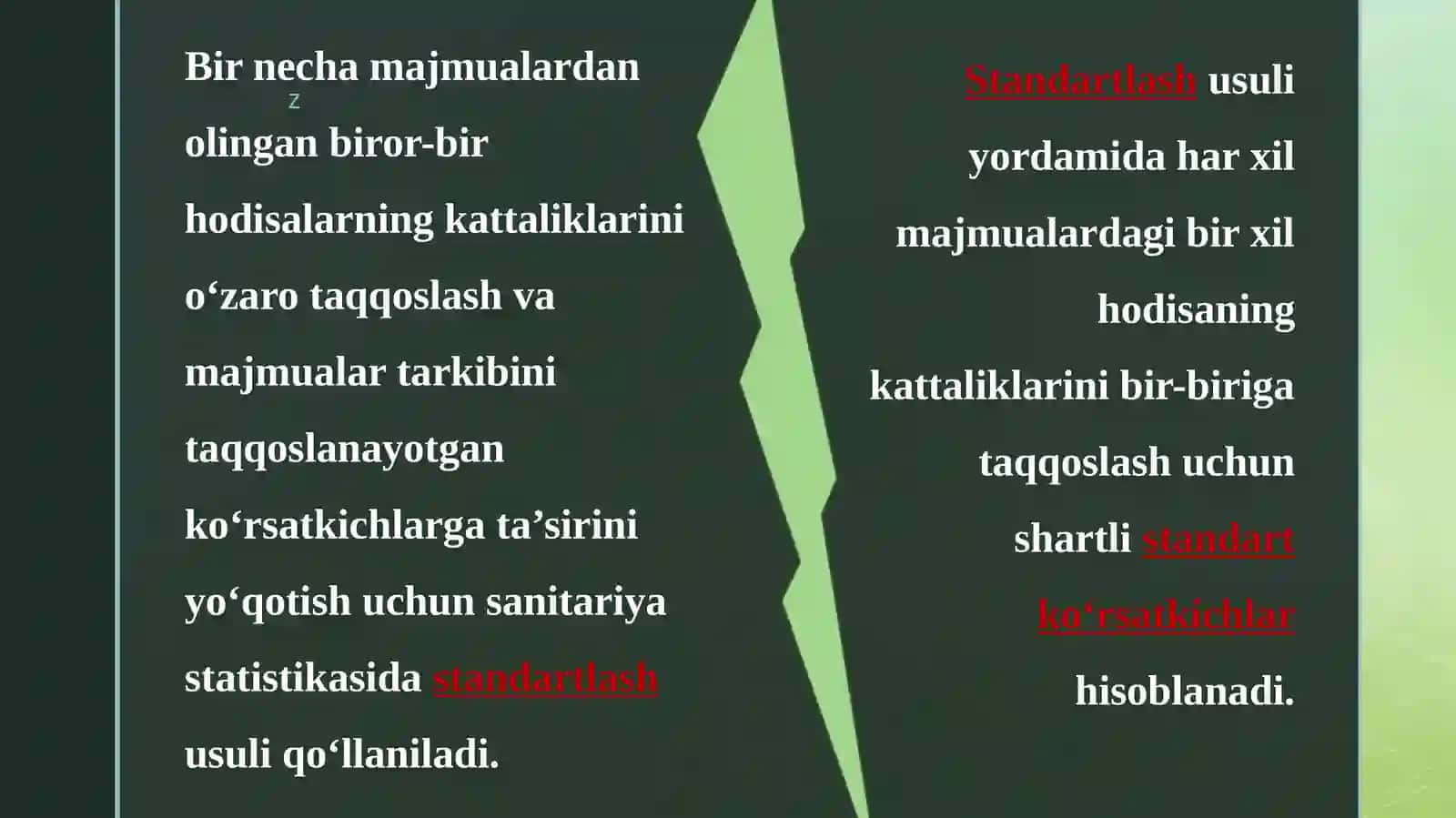 Standartlash va uning tibbiyotda qo'llanilishi 4