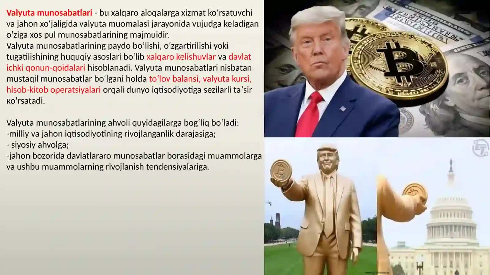 Xalqaro valyuta munosabatlarining milliy iqtisodiyotga ta’siri 4