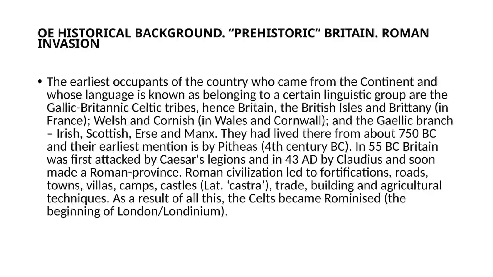 LECTURES ON INTRODUCTION TO THE ROMAN-GERMAN PHILOLOGY 4