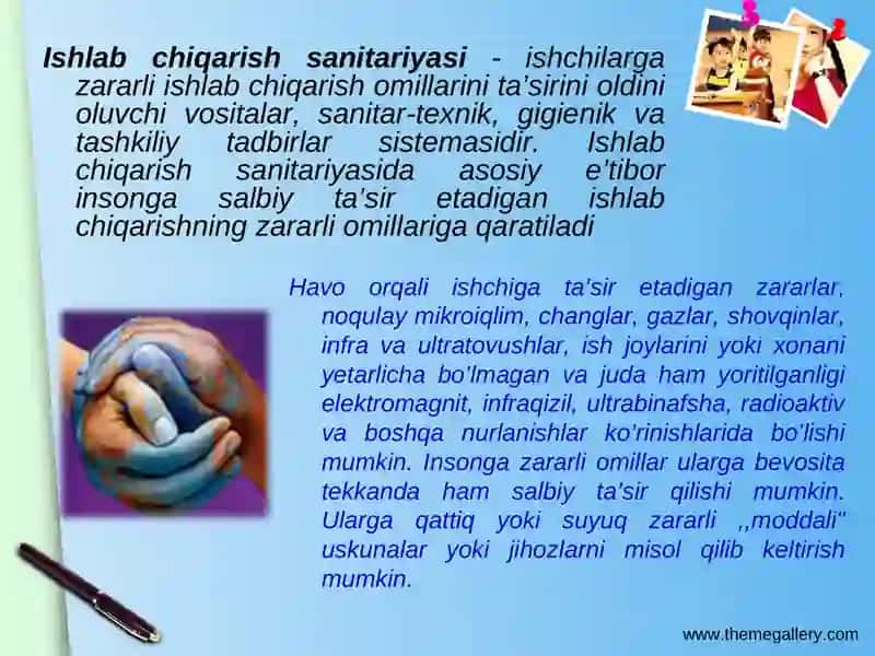 Ishlab chiqarishda shovqin, tebranish, ximoya usullari 4