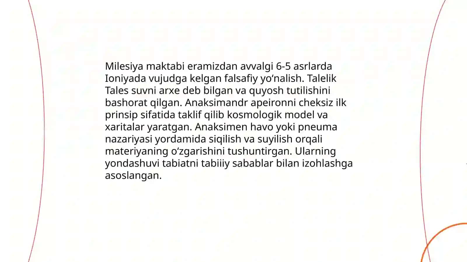 Antik davr falsafasining yo'nalishlari 4