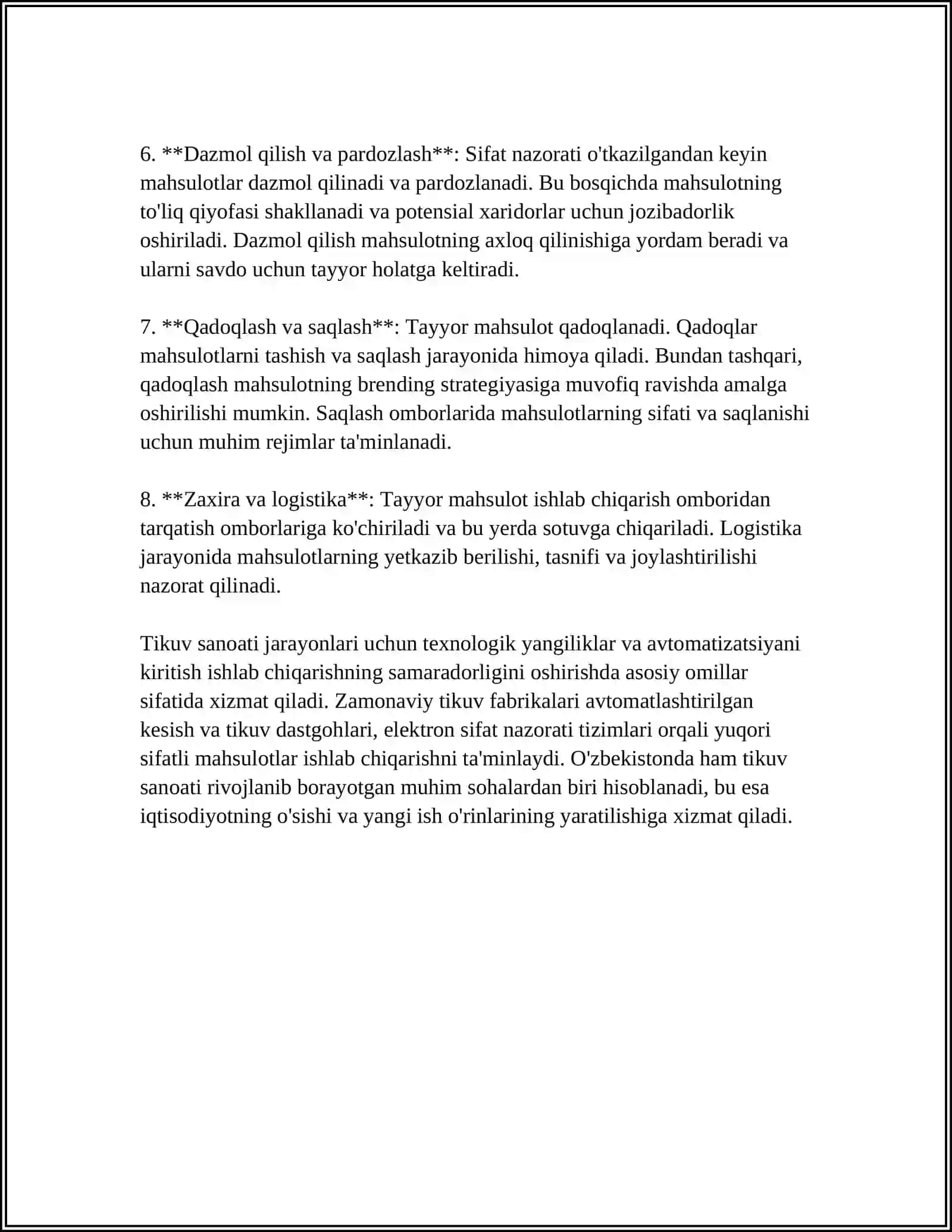 TIK STVOLLARNI BARPO ETISHNING TEXNOLOGIK SXEMASI 4