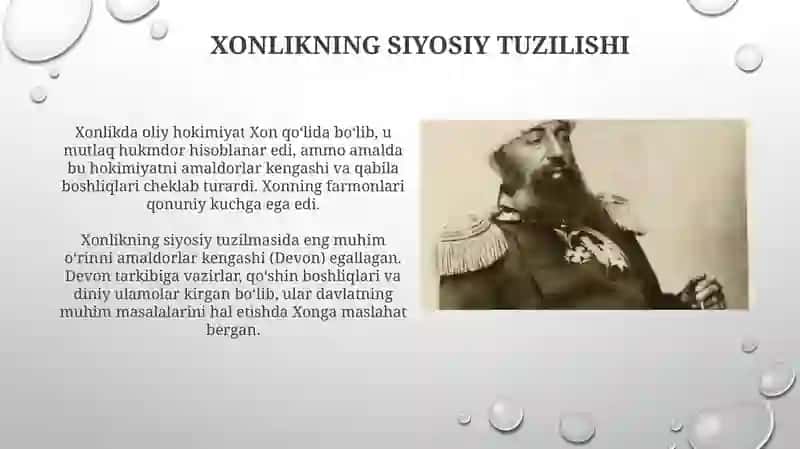 Xiva xonligi va uning siyosiy tizimi 4