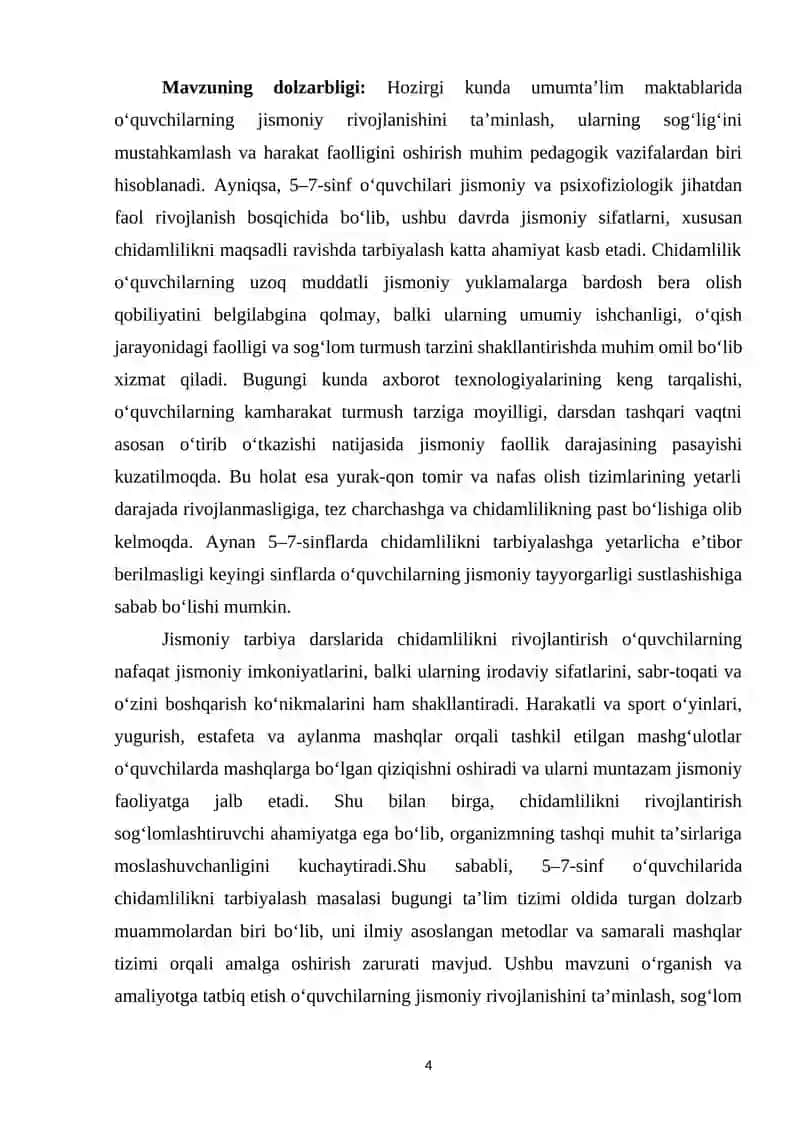 5-7 SINF OQUVCHILARIDA CHIDAMLILIKNI TARBIYALASH 4