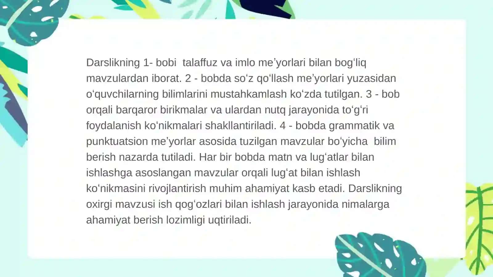 Tasviriy ifoda - koʻtarinki nutq ifodasi 4
