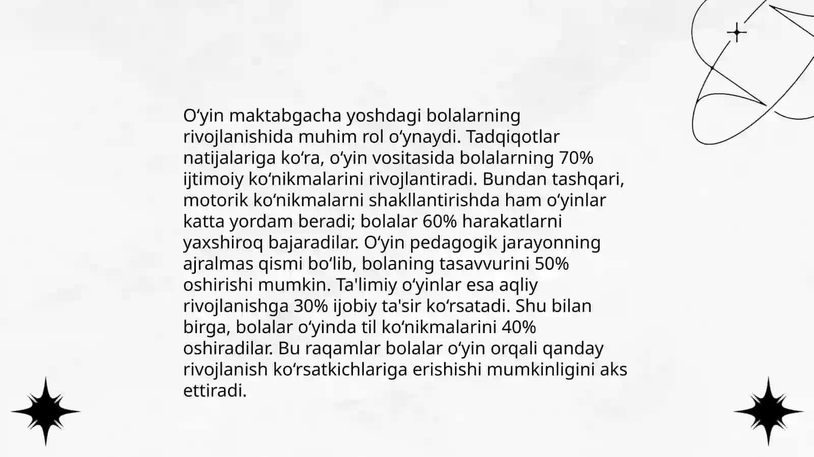 Yoshdagi Bolalar O'yin Faoliyatlari 4