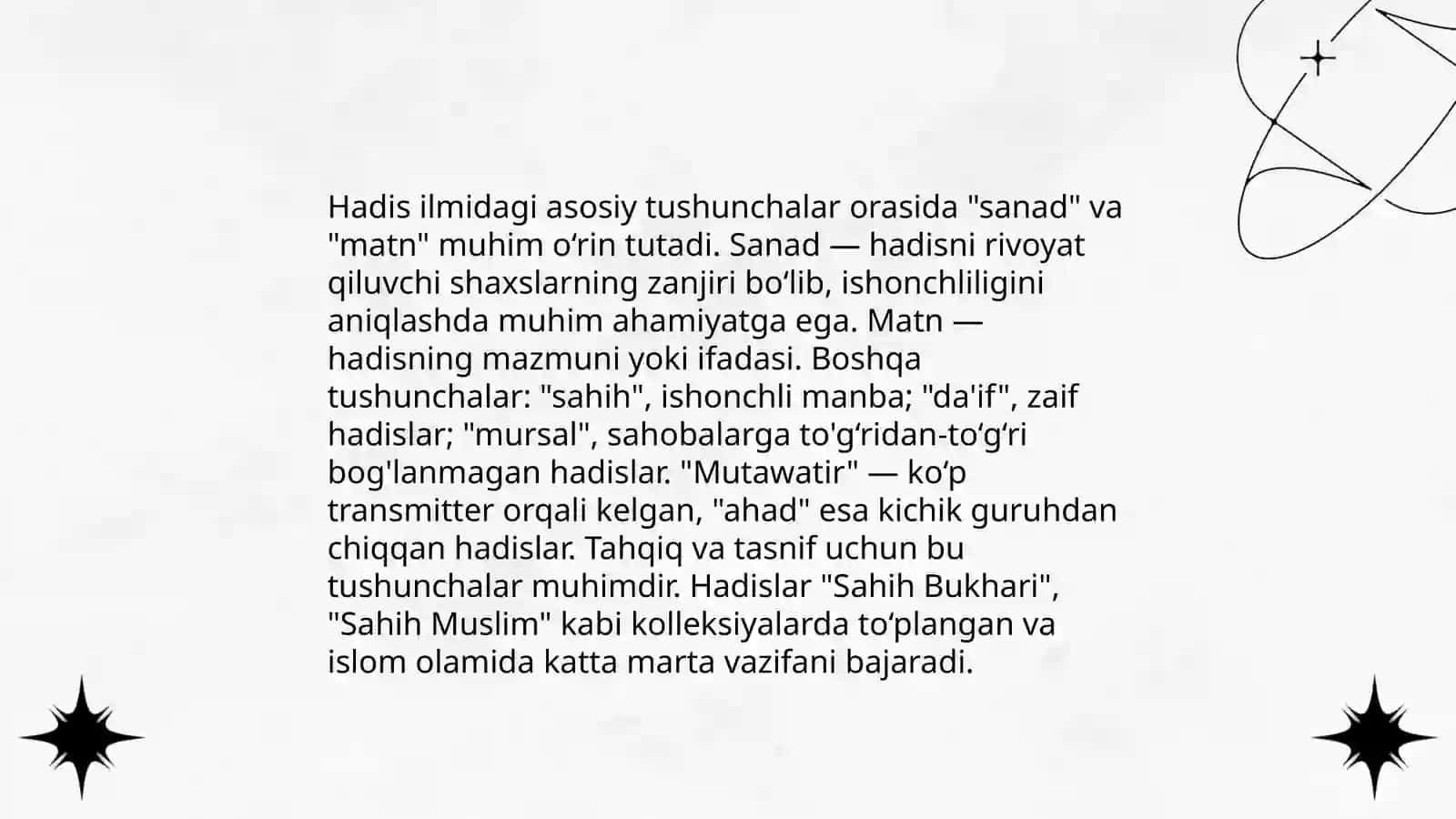 Imom Buxoriy va Imom Termiziyning Hadis ilmiga qo‘shgan hissalarining qiyosiy tahlili 4