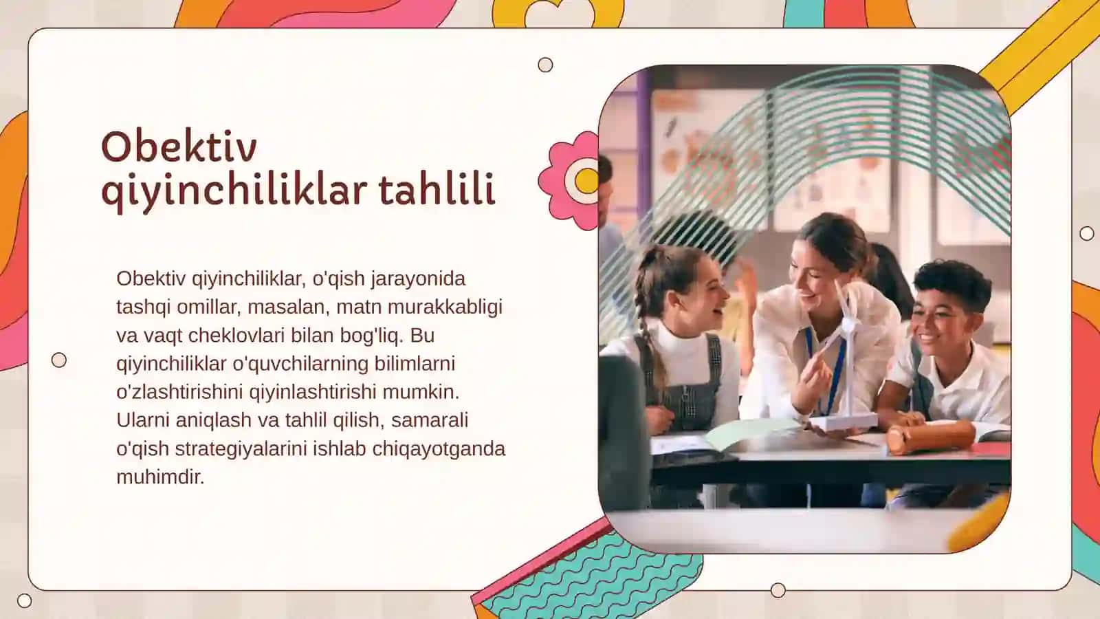 Óqishning obektiv va subektiv qiyinchiliklari 4