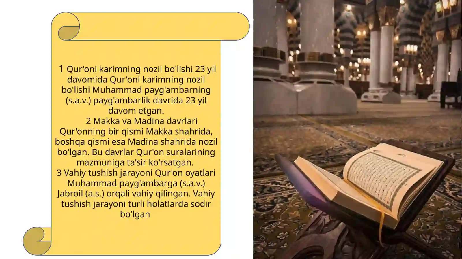 Islom dinining asosiy manbalari 4