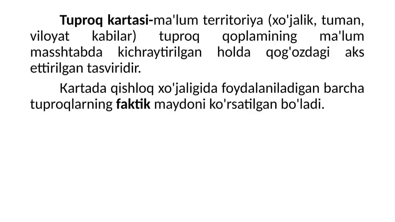 Тупроқ карталари ва картограммалари 4