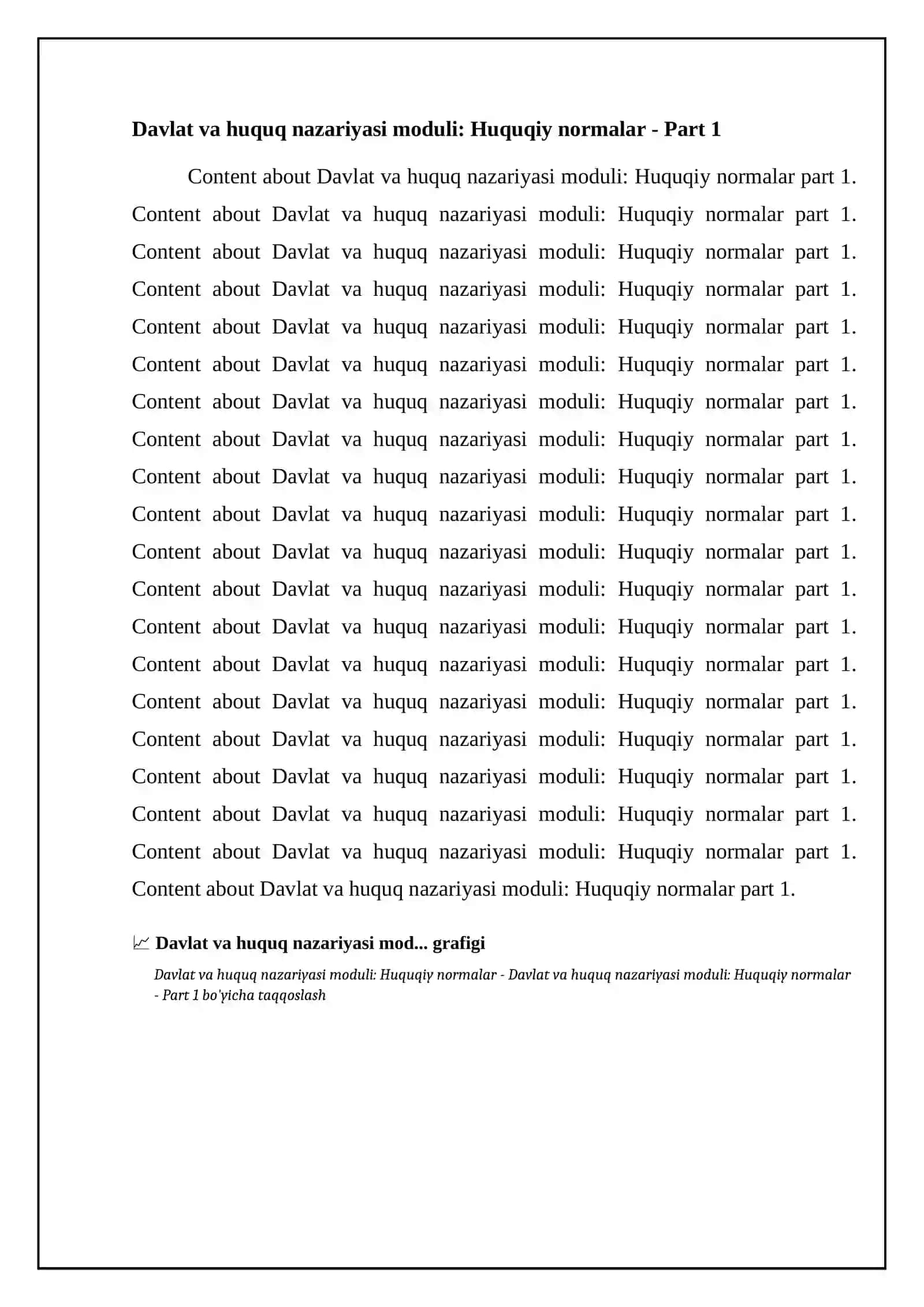 Davlat va huquq nazariyasi modulida huquq normalari 4