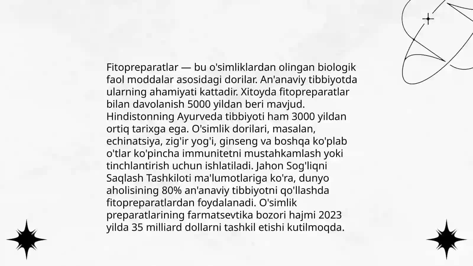 Fitopreparatlar va ularning qo’llanilishi 4
