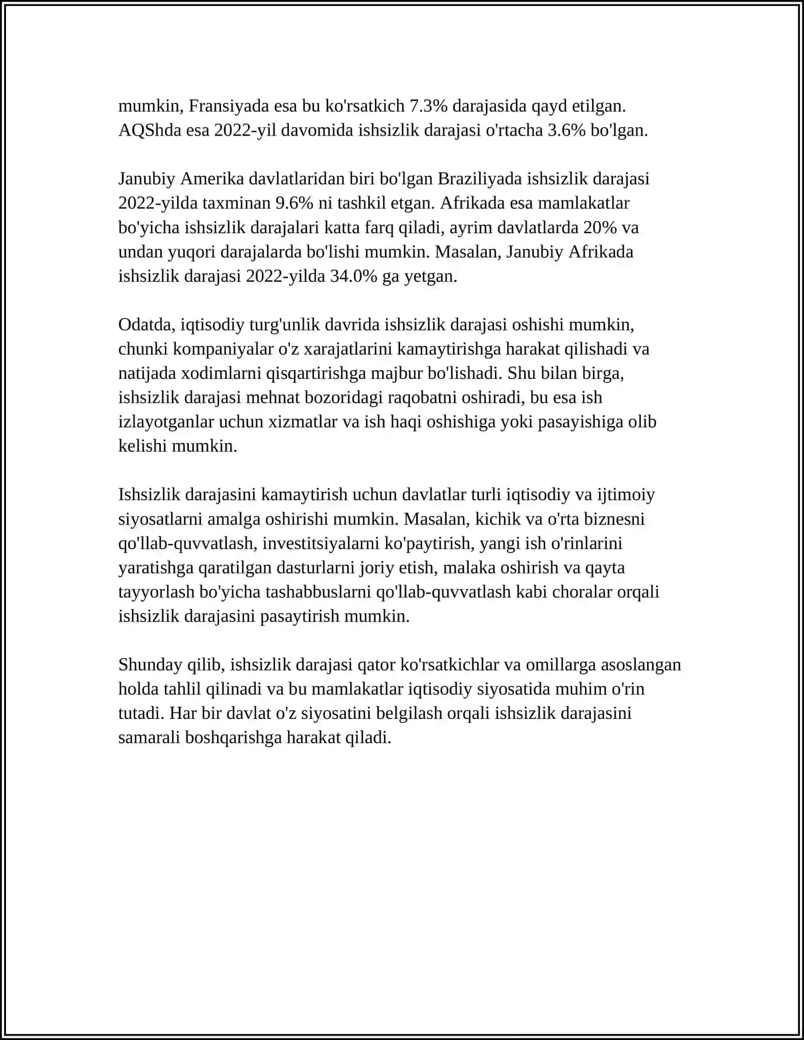 SPERTLI ICHIMLIKLAR MOIL IJTIMOIY IJTIMOIY SO'ROVNOMA 4