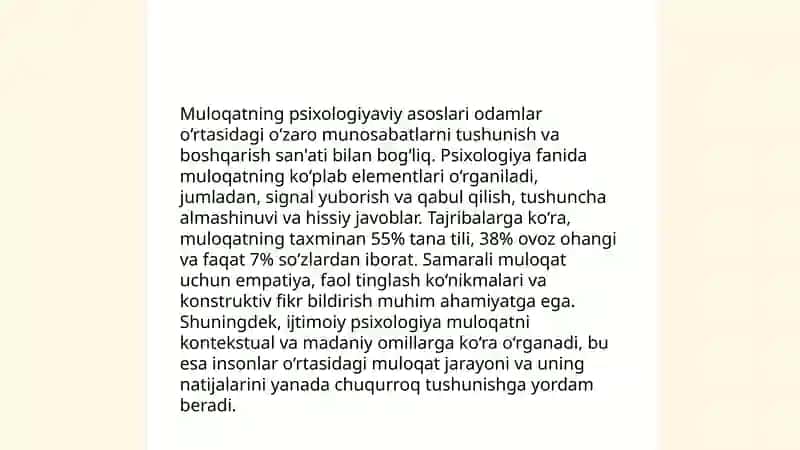Muloqat psixologiyasining predmeti 4