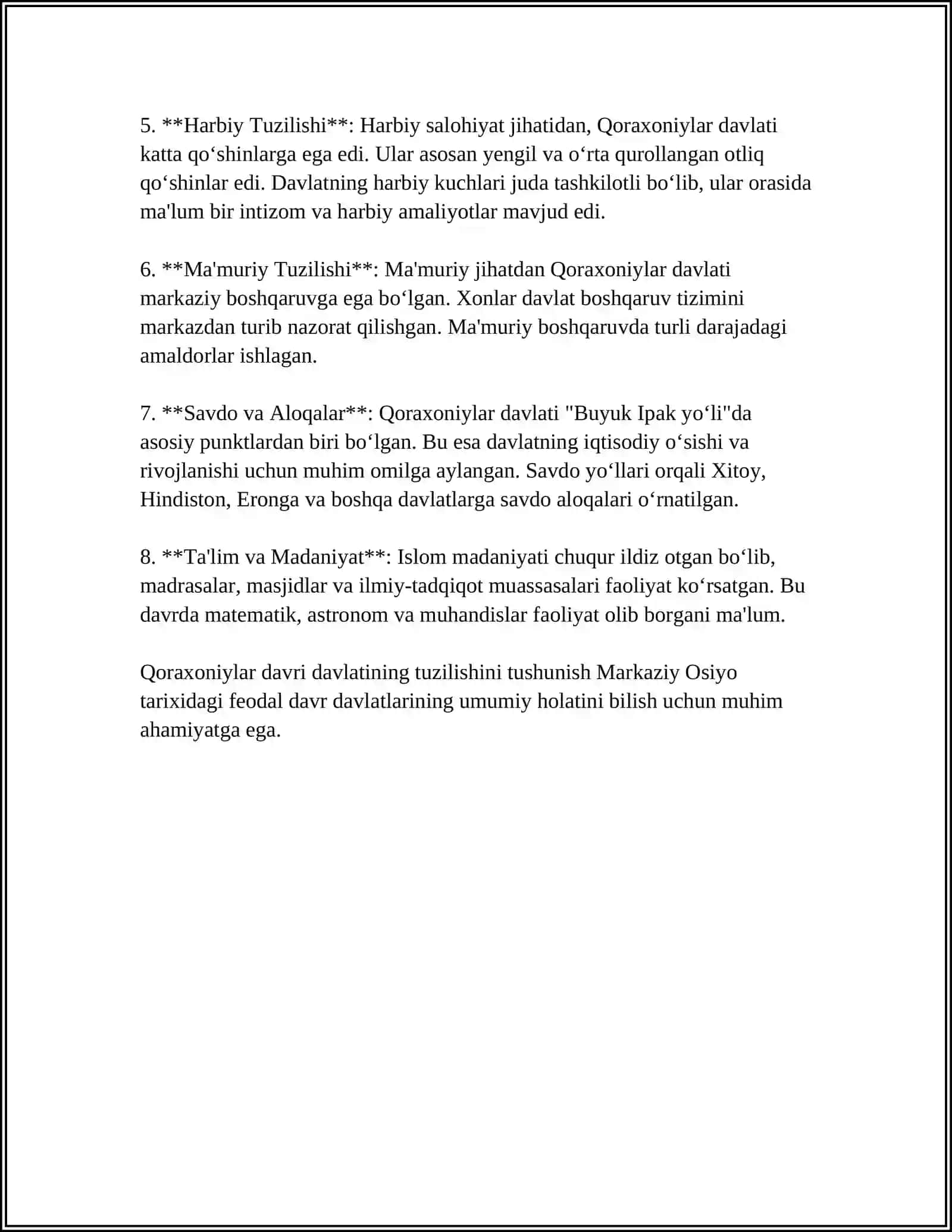 QORAXONIYLAR DAVRIDA DAVLAT MUASSASLARI 4