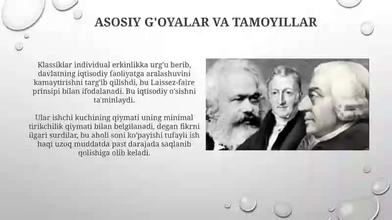 Klassik iqtisodiy maktabning toʻla shakllanishi 4
