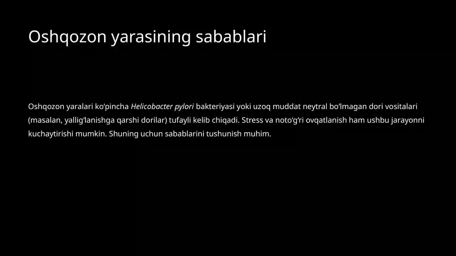 Oshqozon Yaralari 4
