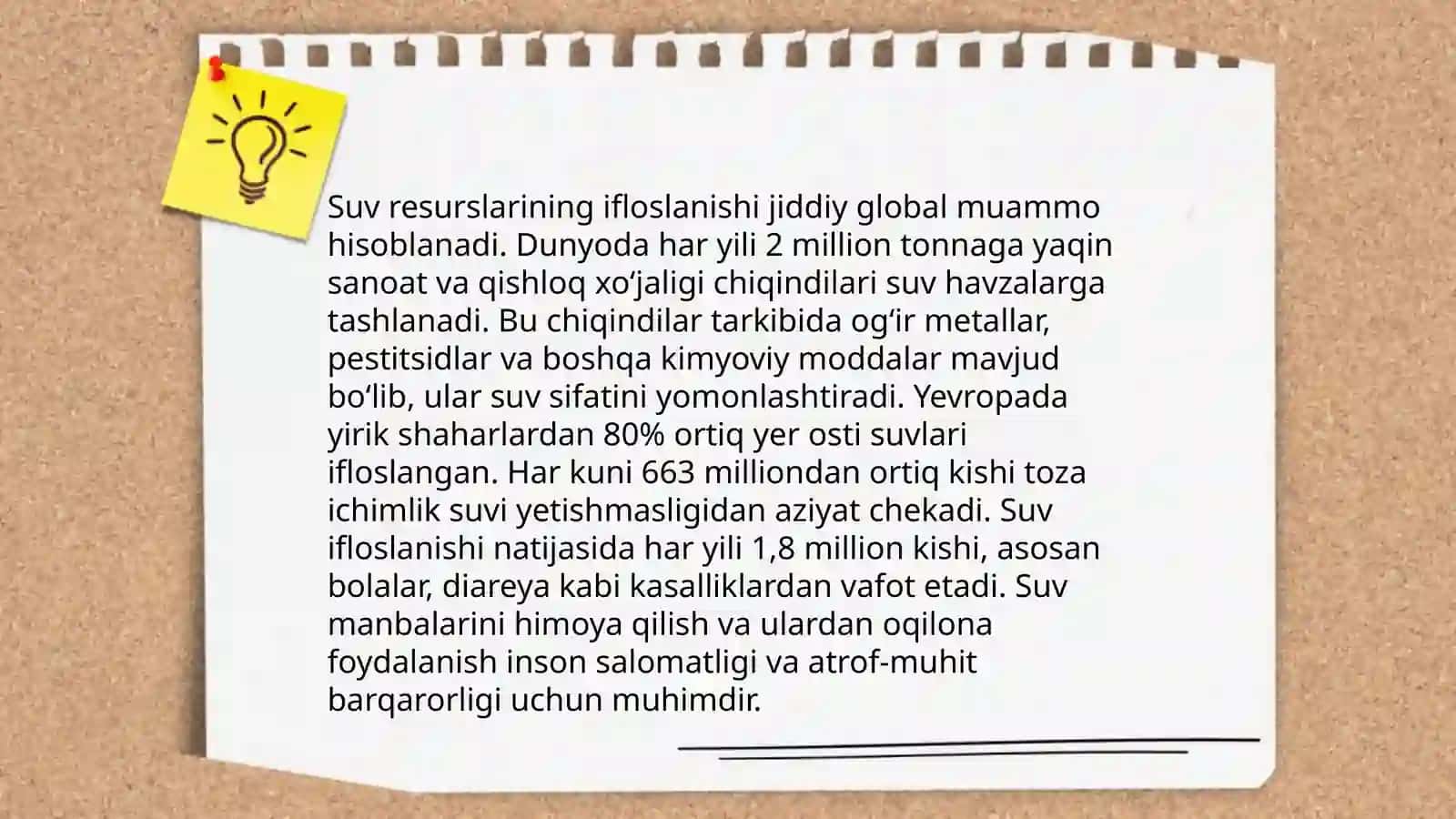 Ekologik muomolar 4