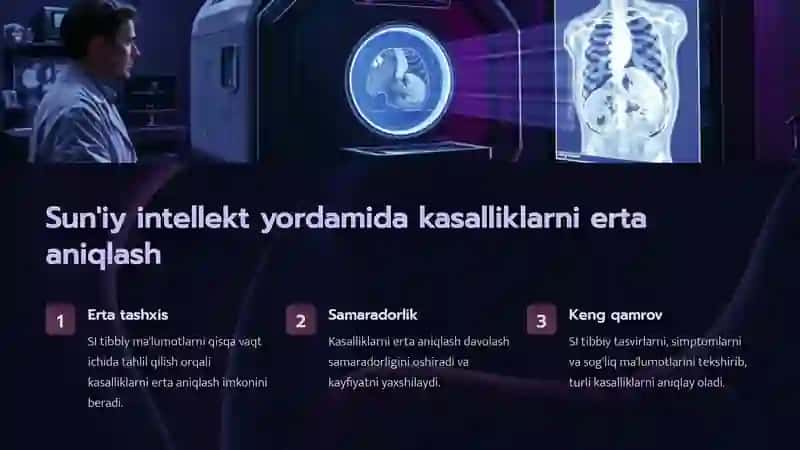 Sun'iy intellekt tibbiyot sohasida 4
