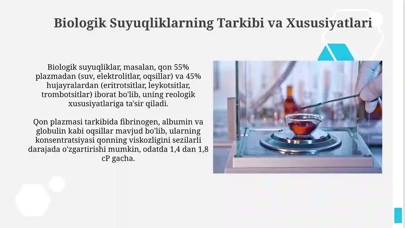Biorheologiya va Biologik Suyuqliklar 4