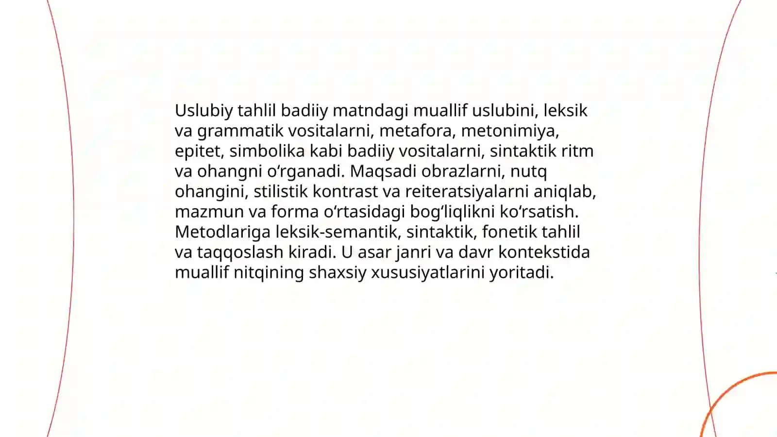 Badiiy tahlil turlari 4