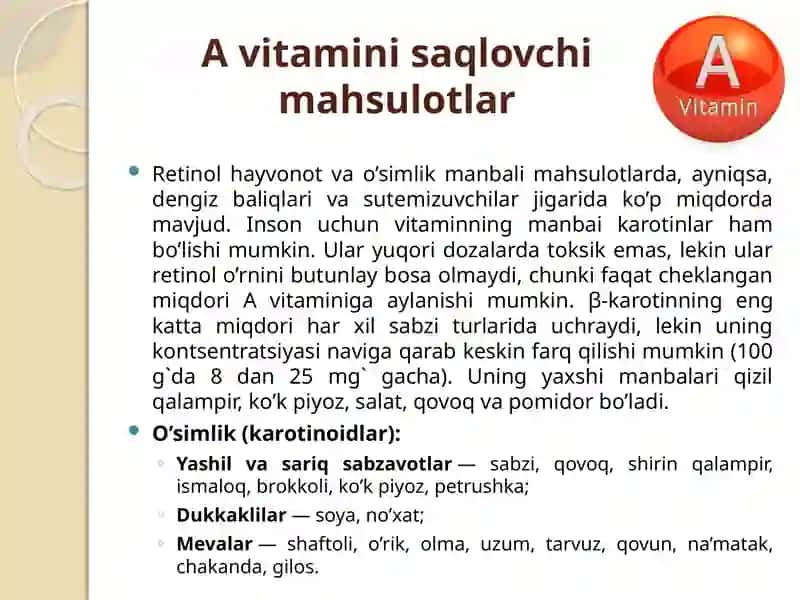 Gipovitaminoz A 4