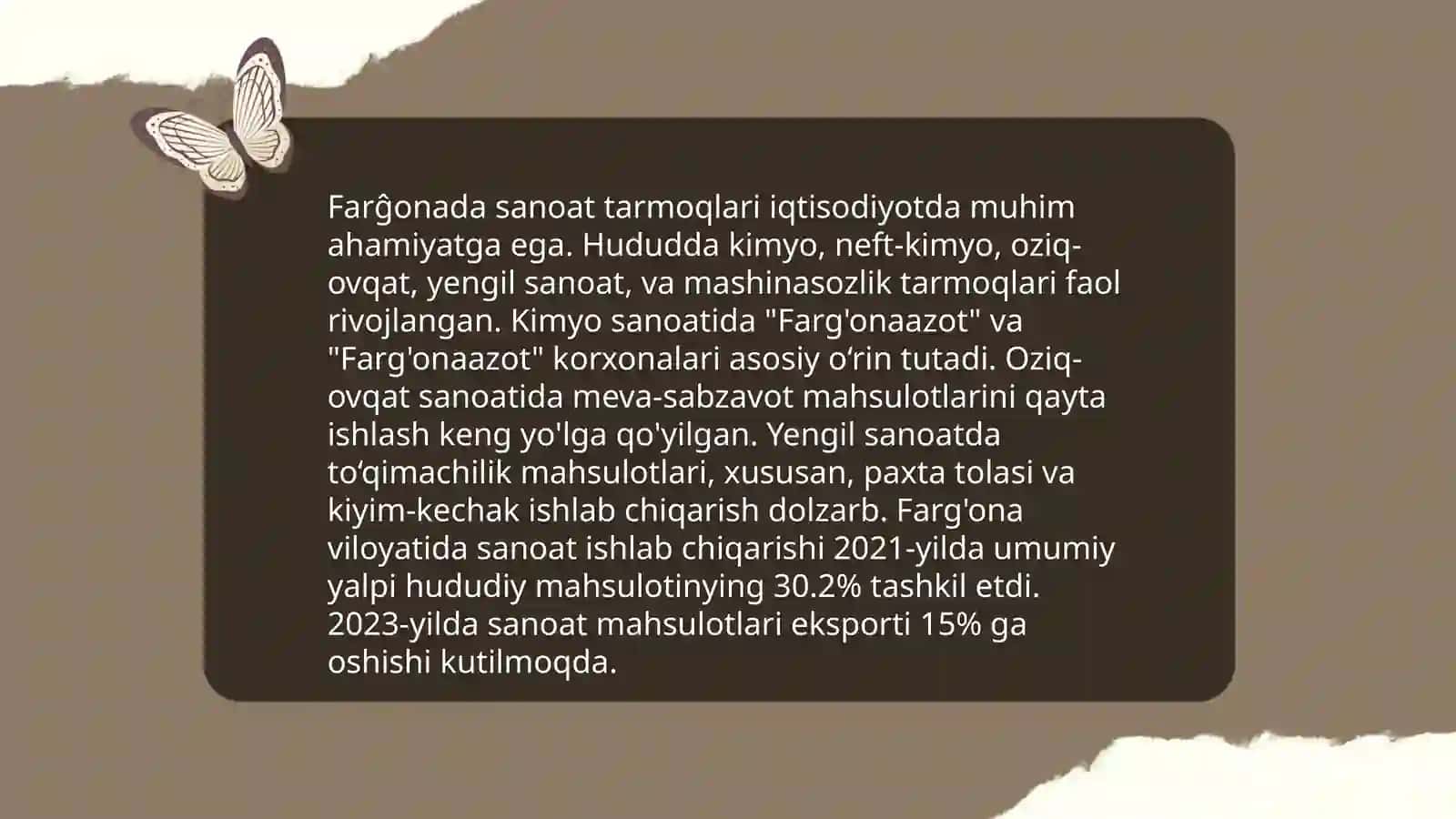 Farĝona vodiysi iqtisodiy rivojlanishi 4