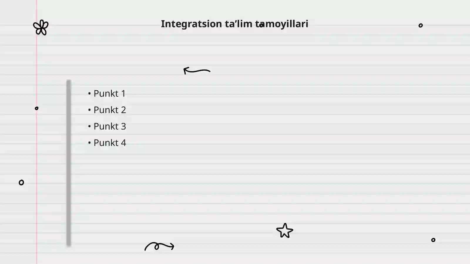 Inklyuziv ta’limning mohiyati, integratsion ta’limdan farqi va ijtimoiy reabilitatsiya haqida tushuncha berish 4