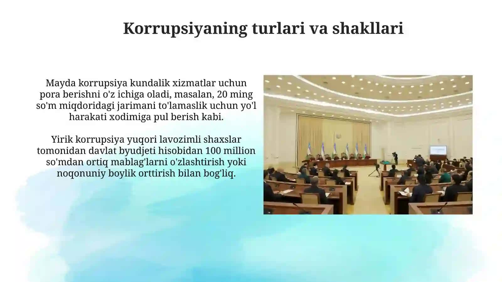 Korrupsiyaning mohiyati, oqibatlari va unga qarshi kurash mexanizmlari 4